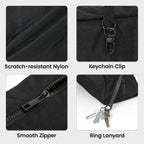 Slouchy Tote Bags Nylon Bowler Bag For Women Hobo Bags Large Shoulder Bag For Travel Work College