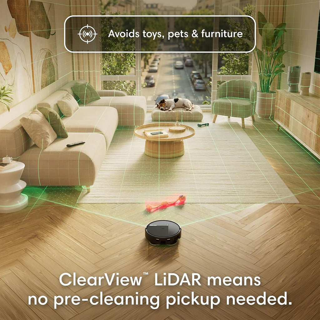 Irobot Roomba 415X Robot Vacuum & Mop Combo, 2.3X Suction, 90 Days Self-Emptying, Multifunction Dock Self-Cleaning & Hot Dry, Smart Obstacle Avoidance, Lifting Spinning Mops, Ideal For Pet Hair