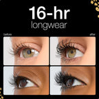 Tarte Maneater Mascara – Extreme Curl, Instant Volume & Length, 16Hr Ultra-Creamy Longwear Eye Makeup
