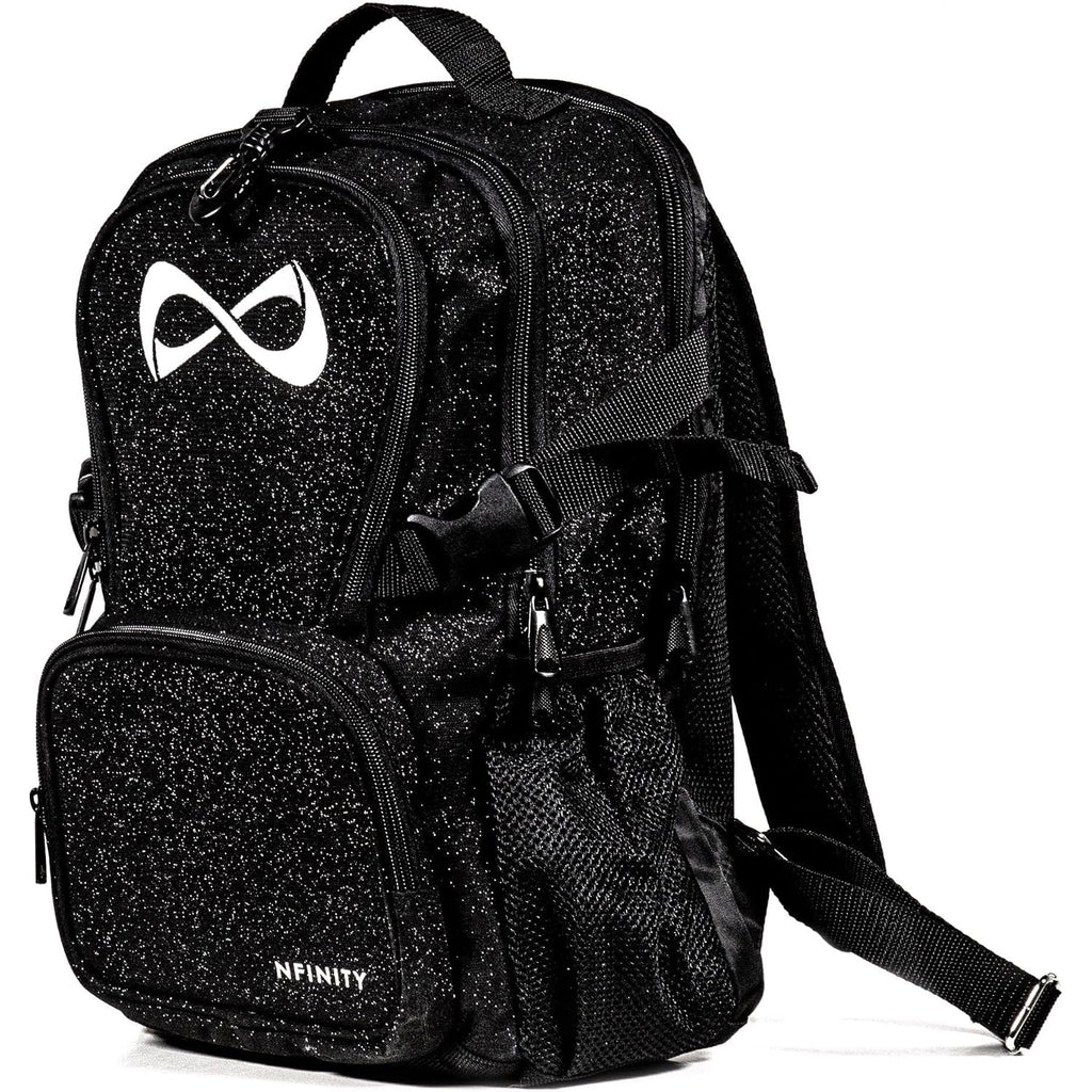 Nfinity Petite Sparkle Cheer Backpack - Lightweight Durable Storage Bag