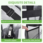 Bagenius Clear Tote Bag Stadium Approved, Game Day Satchel Bag with ‌Non-detachable Reinforced Strap for Concert, Work, Sport