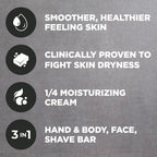 Dove Men + Care Hidratante Coco + Cítricos Hand & Body Face + Shave Bar 6 Count For Hydrated Skin 3.75 Oz