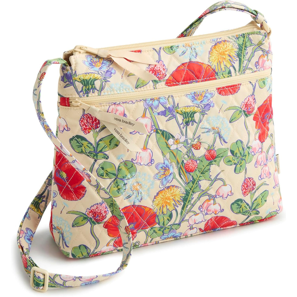 Vera Bradley Women'S Premium Cotton Original Zip Hipster Crossbody Bag