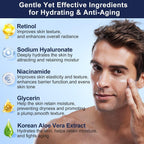 Skin Care For Men,Hydrate,Firm,Anti-Aging & Wrinkle Facial Face Routine Kit | Mens Skin Care Kit Gift Set Birthday Valentines Christmas Gifts Baskets For Young Men Him Teen Boy Boyfriend