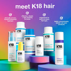 K18 Peptide Prep Detox Shampoo - Color Safe Clarifying Shampoo For Build Up Removal - Gently Removes Dirt, Oil + Metals From Hard Water With Activated Charcoal + Salicylic Acid (8.5 Fl Oz)
