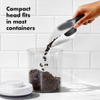 OXO Good Grips Flexible Scoop, 1 Cup, Ice Scoop for Freezer, Kitchen Food Scooper for Flour, Pet Food and More