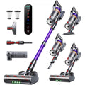 Inteture Cordless Vacuum Cleaner, 650W 55Kpa 70 Mins Vacuum Cleaners For Home, Anti-Tangle Stick Vacuum With Touch Screen, Wall Mount Charging, Upgraded Vacuum Cordless For Pet Hair/Carpet/Floors