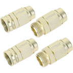 Metal Heavy-Duty 5/8-Inch Garden Hose Connector Repair Fittings, Premium Aluminum-Alloy Female And Male End-Hose Mender, 5/8" Water Hose End Coupler Replacement, 2 Set