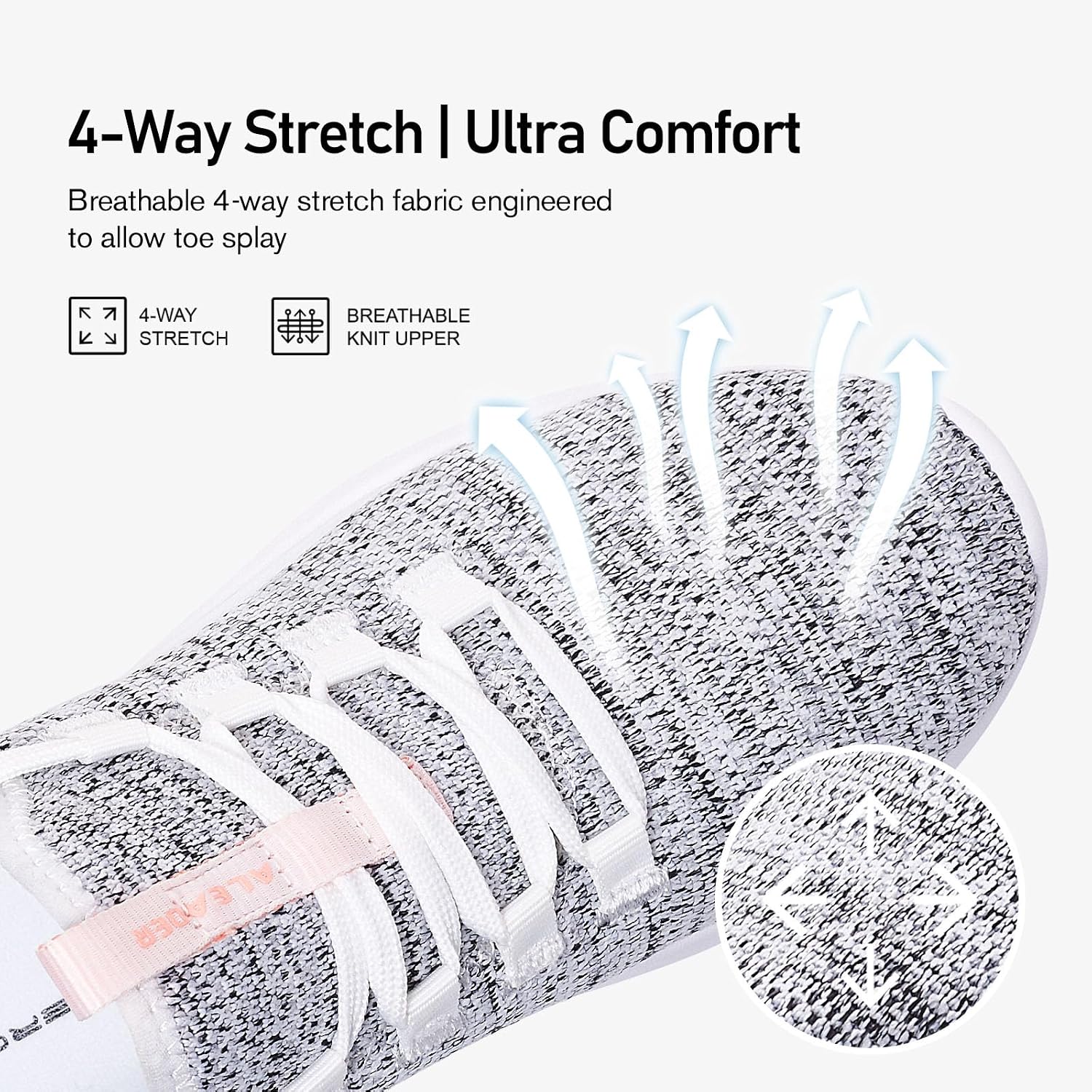 Aleader Women'S Energycloud Lightweight Slip On Walking Running Shoes