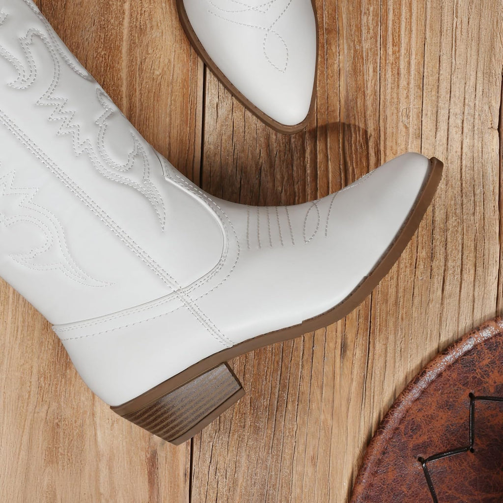Dream Pairs Women'S Mid-Calf Boots - Classic Comfort