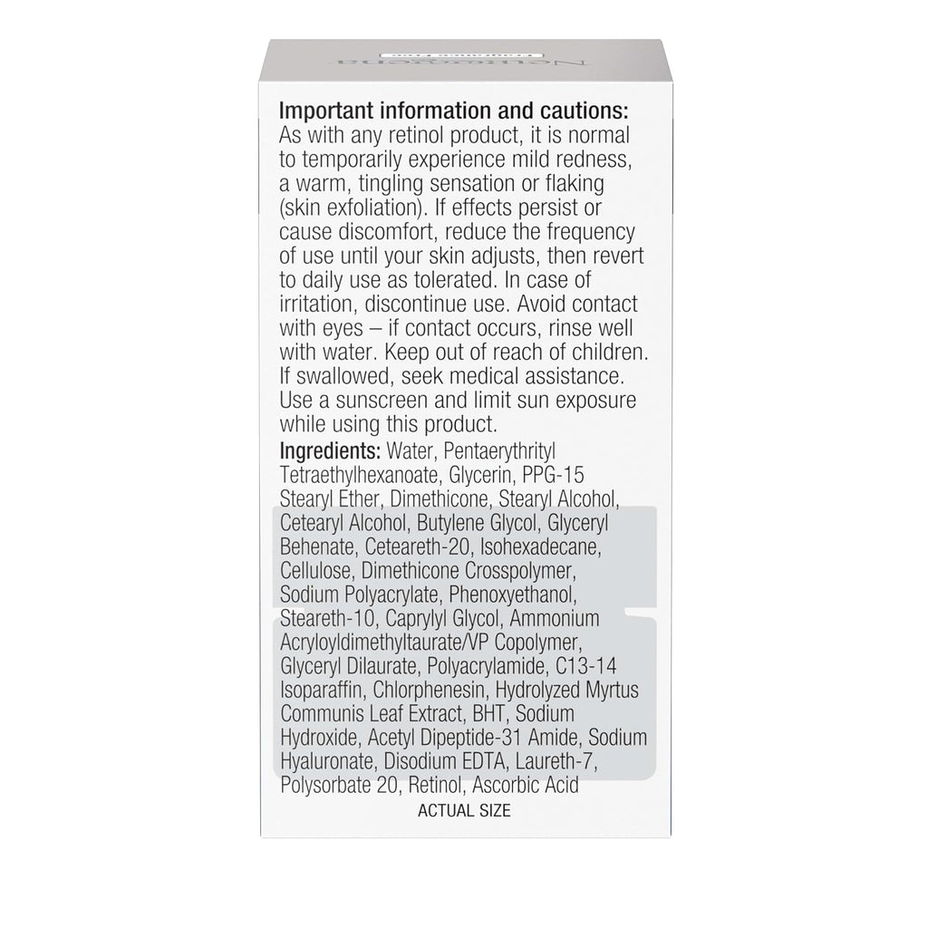 Neutrogena Rapid Wrinkle Repair Retinol Pro+ Anti-Wrinkle Eye Cream, Targeted Eye Cream For Wrinkles & Dark Circles, Formulated Without Fragrance, Dyes, Phthalates, And Parabens, 0.5 Oz