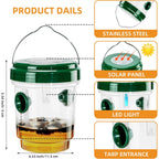 Wasp Traps Outdoor Hanging, Carpenter Bees, Yellow