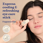 Embryolisse Radiant Eye Stick For Dark Circles & Puffiness, Cooling Under Eye Makeup Primer With Aloe Vera, Vegan, Fragrance-Free, 0.15 Fl Oz