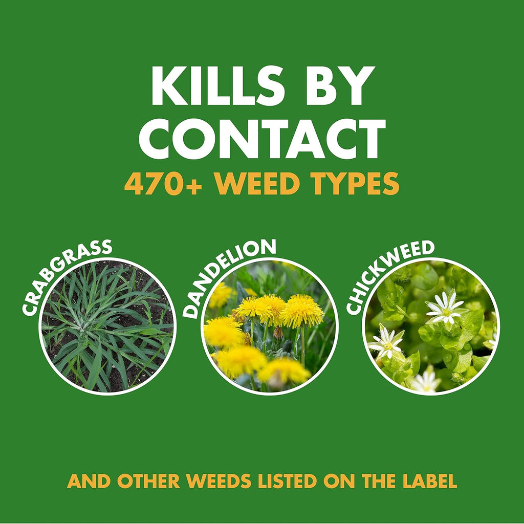 Spectracide Weed Stop For Lawns Plus Crabgrass Killer Concentrate, Weed Killer, 32 Ounces