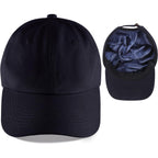 Leotruny Baseball Cap Satin Lined: Silk Lining Help Prevent Frizz Breakage - Sport Adjustable Hat For Women