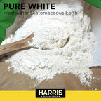 Harris Diatomaceous Earth Food Grade, Half Pound With Easy Application Puffer Tip