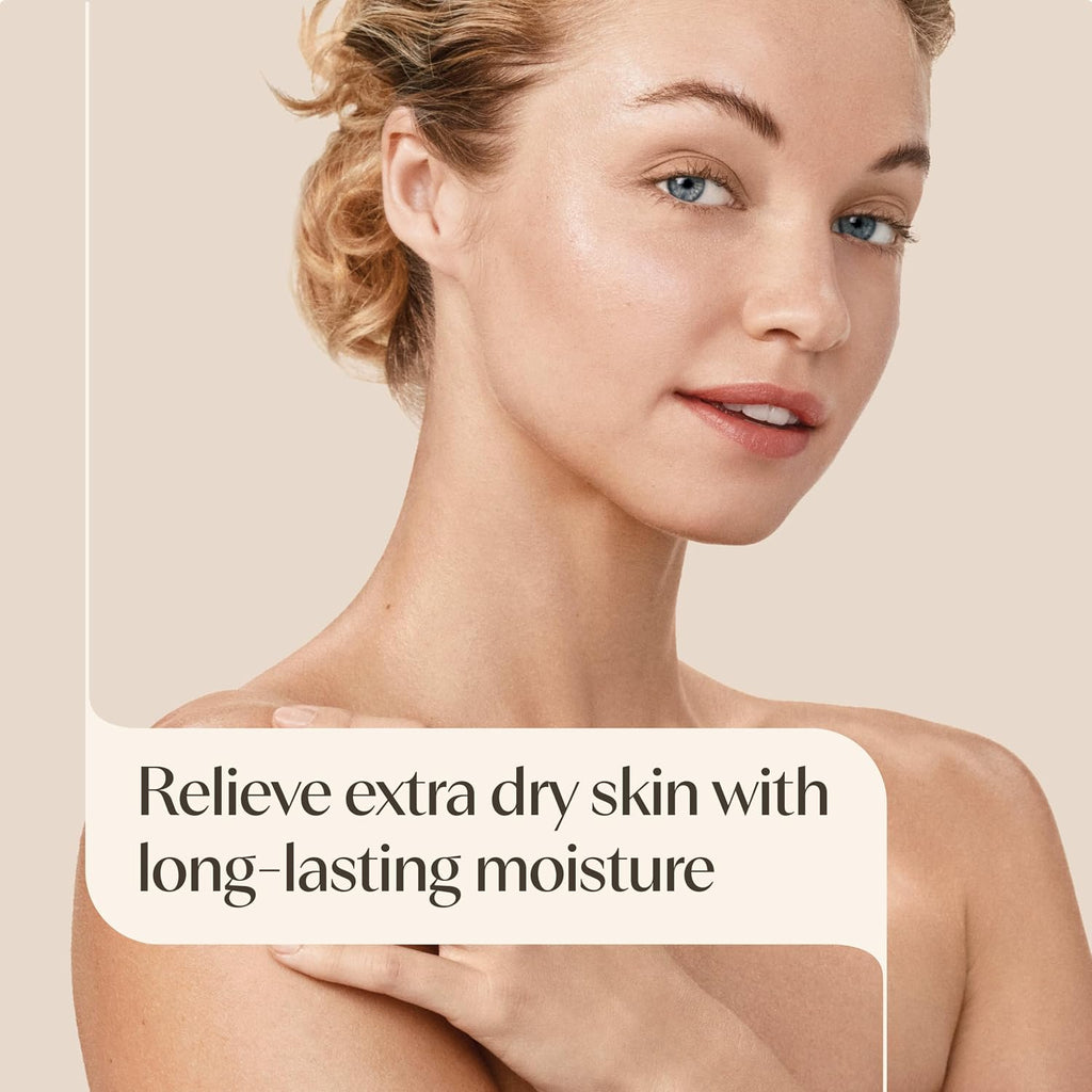 Aveeno Skin Relief Intense Moisture Repair Body Cream With Triple Oat & Shea Butter Formula, Moisturizing Cream Heals & Restores Very Dry Skin With Long-Lasting Moisture, Fragrance-Free, 11 Oz