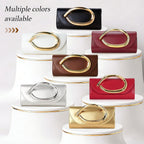 Clutch Purses For Women - Evening Bag With Chain Elegant Dressy Formal Handbag Metal Handle Purse