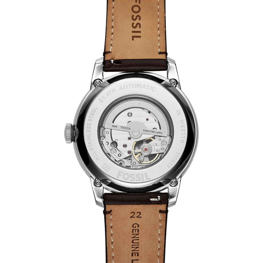 Fossil Men'S Watch, Townsman Automatic Stainless Steel Watch For Men