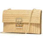 SWEETV CHUNLI Straw Purse Woven Beach Bag Summer Clutch Purse Boho Crossbody Bags for Women Small Raffia Shoulder Bag