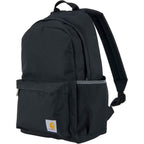 Carhartt 21L Classic Laptop Backpack, Water-Resistant Pack W/ 15" Laptop Sleeve And Organizational Compartments, Black