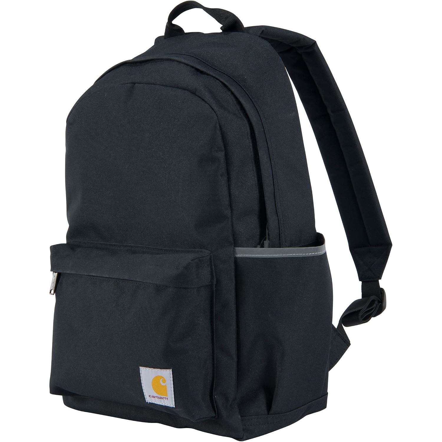 Carhartt 21L Classic Laptop Backpack, Water-Resistant Pack W/ 15" Laptop Sleeve And Organizational Compartments, Black