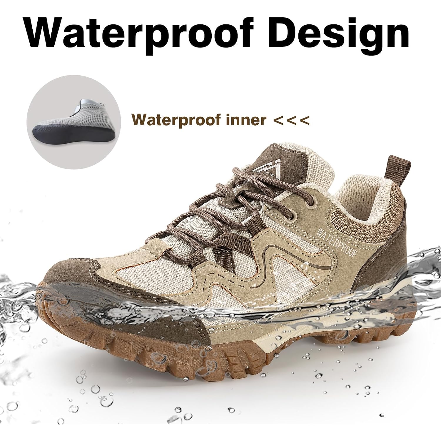Cc-Los Women'S Lightweight Waterproof Hiking Shoes For Walking, Outdoor & Climbing Size 6-11.5