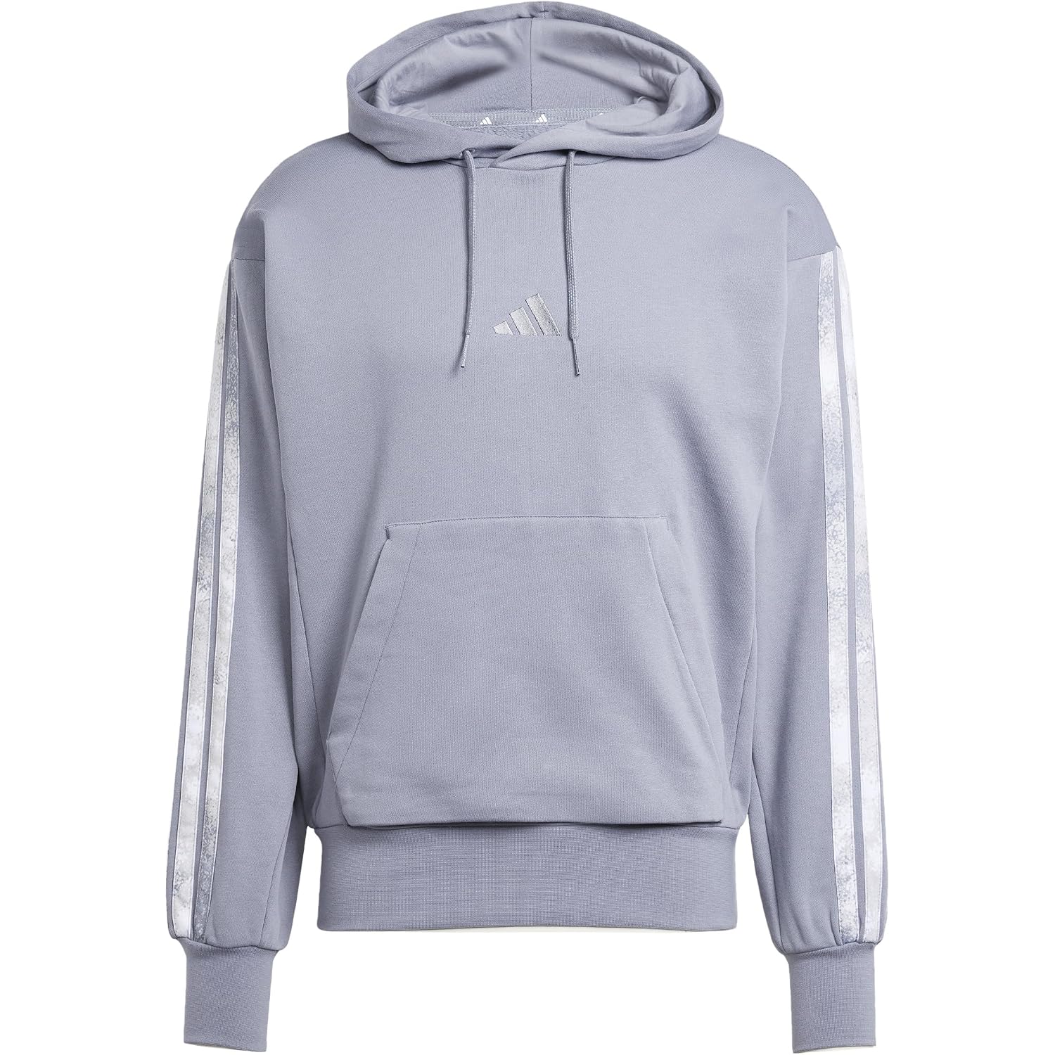 Adidas Men'S All Over Printed Colorblock Hoodie