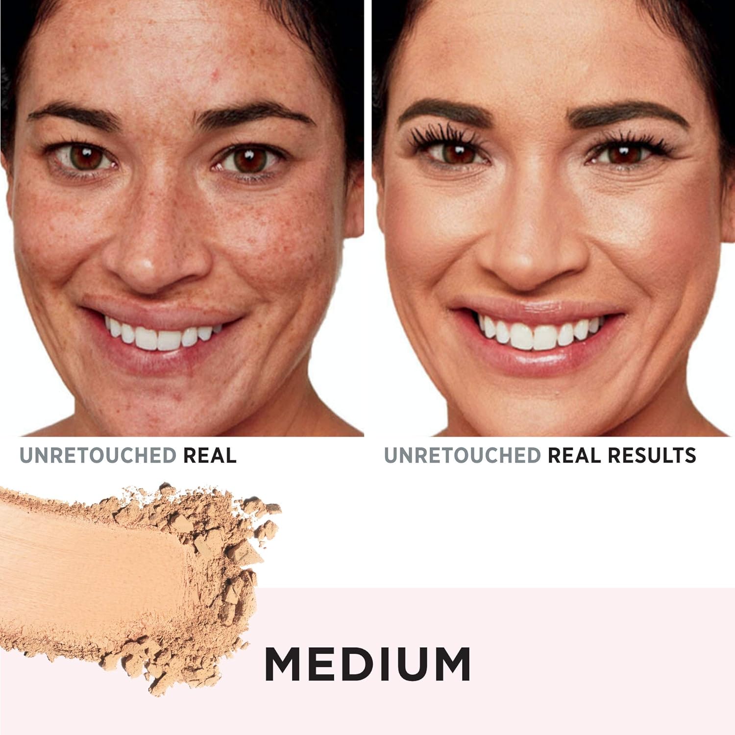IT Cosmetics CC+ Airbrush Perfecting Powder Foundation - Sheer to Full Coverage Pressed Powder, Blurring Pores & Dark Spots, Anti-Aging Face Makeup, Hydrolyzed Collagen & Niacinamide - 0.33 oz