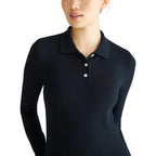 Aeropostale Women'S Aero Uniform Polo Long Sleeve