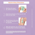 Sally Hansen Wax Kit Wax Strips for Face & Bikini| Vegan, Dermatologist Tested, Long-Lasting Smooth Skin | 20 Count