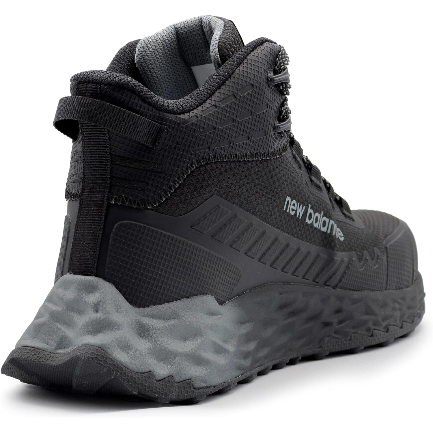 New Balance Fresh Foam Cremorne Composite Toe Safety Shoes For Men - Non Slip, Electrical Hazard - Black/Grey, Mid