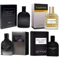 Men'S Cologne Gift Set 4Pcs Combo Include Valentine Milano,Valentine,Valiant Men & Valuable Paris - 3.4 Fl Oz Each | Vanilla, Leather & Amber Floral Long Lasting Fragrance