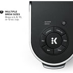 Keurig K-Supreme Single Serve K-Cup Pod Coffee Maker, MultiStream Technology, 4 Brew Sizes, 66oz Dual-Position Removable Reservoir, Black