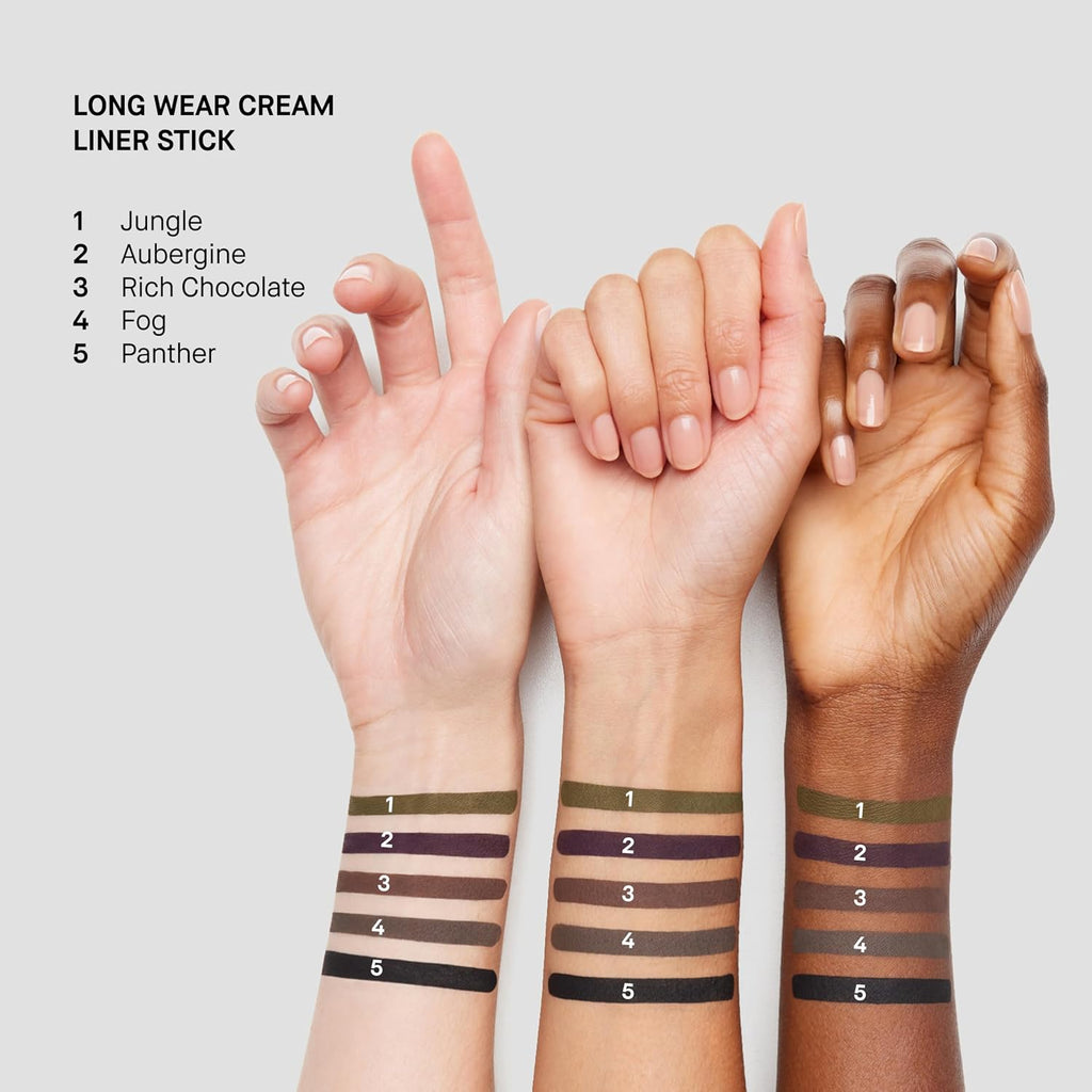 Bobbi Brown Long-Wear Cream Liner Stick | 24-Hour Waterproof, Smudge-Proof Eyeliner With Fine Tip And Built-In Sharpener | Creamy Matte Finish For Smokey Eye Makeup
