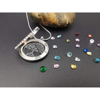 GOKING Family Tree of Life Floating Locket