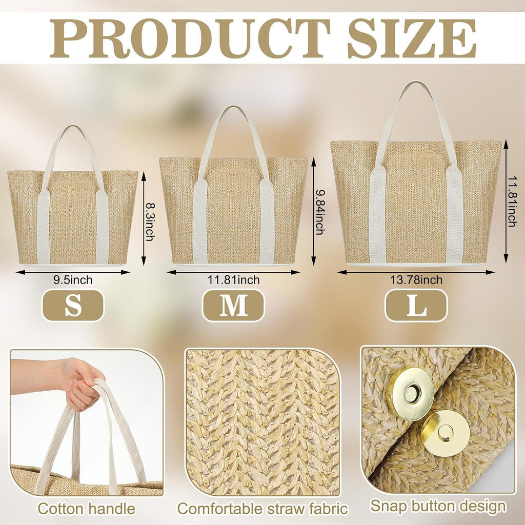 Paterr Mini Beach Straw Bags For Bachelorette Favors Burlap Tote Bag With Handle For Bridesmaid Bridal Shower Gifts