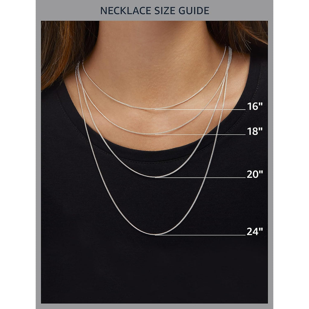 Amazon Essentials Oval Hand Engraved Locket Necklace, 18"