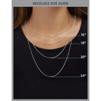 Amazon Essentials Oval Hand Engraved Locket Necklace, 18"