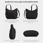 Travelon Anti-theft Classic Crossbody Bucket Bag | Anti-theft