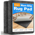 Songrey Non Slip Rug Pad Gripper 8 x 10 Ft, Thick Felt Fabric with Anti Skid Backing, Carpet Pad for Hardwood Floors, Keep Area Rugs in Place and Safe