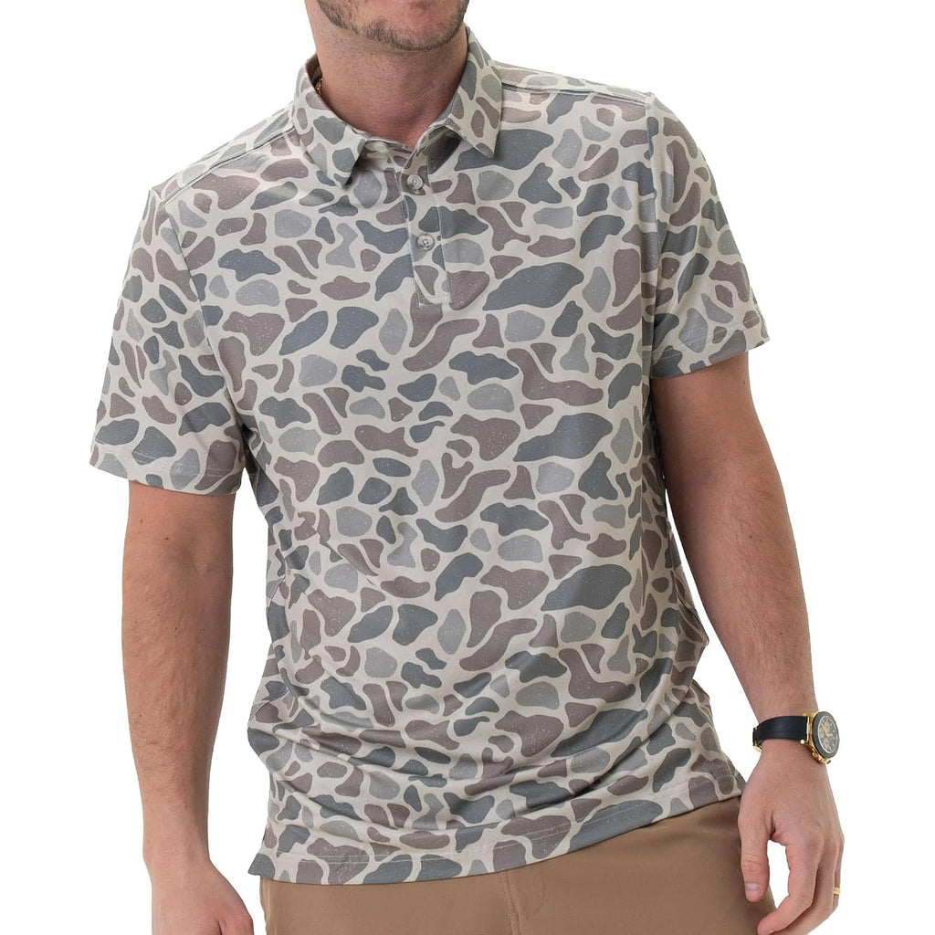 Burlebo Men’S Performance Polo Shirt – Lightweight, Quick Dry, Moisture Wicking, Four-Way Stretch