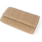 Kseymeir Straw Clutch Purse Shoulder Crossbody Bag Envelope Purse Raffia Handbag for Summer Beach Travel 2026 Trendy | Straw, Summer, Beach, Travel, Trendy