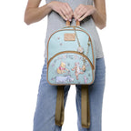 Disney Winnie The Pooh Eeyore Mini Backpack Handbag Shoulder Bag Green