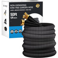 50 Ft Garden Hose, Non-Expanding Water Hose, Ultra Flexible, Burst-Resistant, Kink-Free, High-Pressure Garden Hose For Easy All-Weather Use On Lawns, Gardens, And Outdoor Cleaning