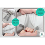 Comforter Storage Bag - Folding Organizer Bag For King/Queen Comforters, Pillows, Blankets, Bedding/Quilt, Blanket, Duvet, Mothproof Space Saver; Large Collapsible Organizers, 24"X14"X11"