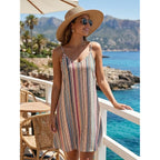 Womens Spaghetti Strap Dress Summer Dresses Beach Cover Ups Casual Sundresses With Pockets 2026