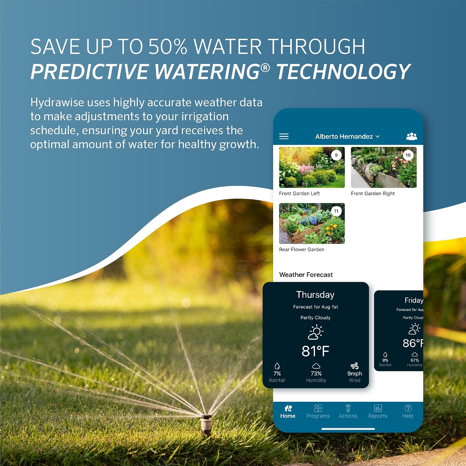 Hunter Wand Wifi Module For X2 Sprinkler Controller, Hydrawise App, 2.4Ghz