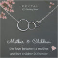 EFYTAL Mom Necklace for Women, Sterling Silver or 14K Gold Mothers Necklace, Mothers Day Gifts for Mom, Mama Necklaces