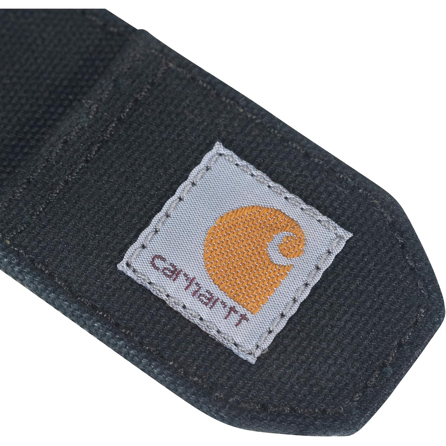 Carhartt Men'S Casual Rugged Canvas Duck Belt, W/Antique Brass Buckle And Contrast Curdoroy Backing